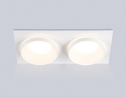 Светильник встраиваемый Ambrella Light TN30711 в стиле Хай-тек, цвет белый
