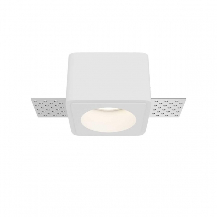 Встраиваемый светильник Maytoni Technical Gyps Modern DL123-GU10-01-W цвет белый