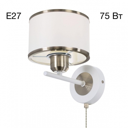Бра Citilux Alton CL421412 в стиле модерн, цвет белый, мощность 75 Вт