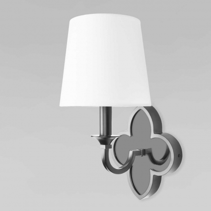 Настенный светильник LOFT IT Silence 10303W/B Black в стиле модерн, цвет белый