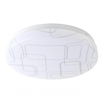 Потолочный светодиодный светильник ЭРА SPB-6-slim 2-18-4K Б0043818 в современном стиле, цвет белый