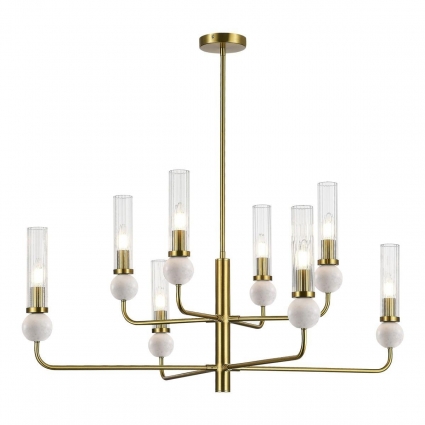 Подвесная люстра ST Luce Medea SL1244.303.08 в стиле модерн, цвет латунь