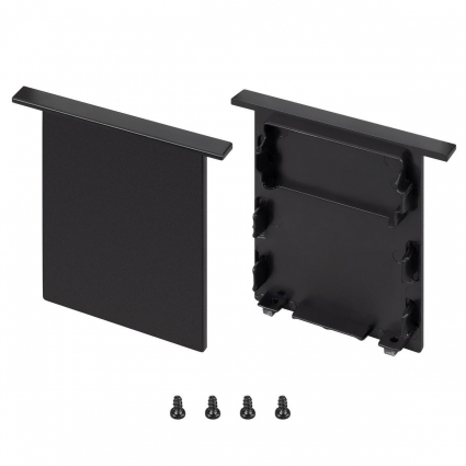 Заглушка Arlight SL-Linia52-3L-F-Middle Black глухая 044708 цвет черный