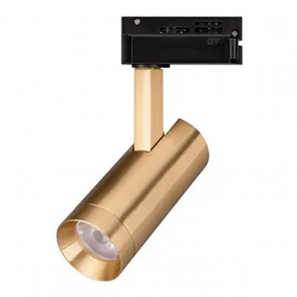 Трековый светодиодный светильник Arlight LGD-SPOT-2TR-R45-7W Day4000 (GD, 24 deg, 230V) 042543, в современном стиле