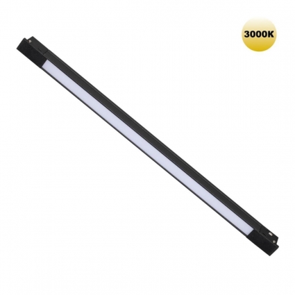 Трековый светильник Novotech для низковольтного шинопровода IP20 LED 10W 48V 3000K 390Лм FLUM 359509 в стиле Хай-тек, цвет черный