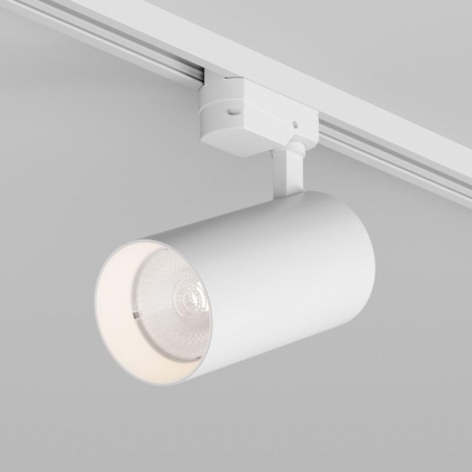Трековый светодиодный светильник DENKIRS SOLID KOPER DK6455-WH в современном стиле, цвет белый