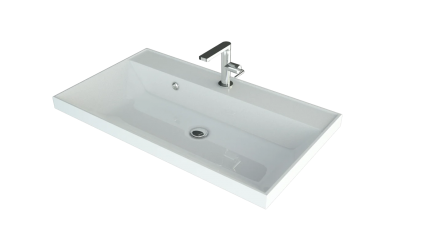 Style Line Умывальник ASTI 700x450 цвет белый