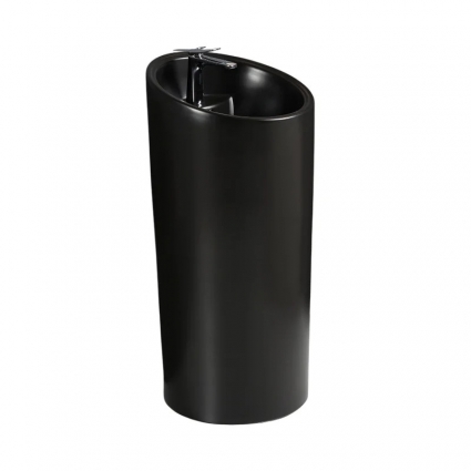 Раковина Weltwasser SK санфаянс WW LEERBACH 45462 MT-BL матовый черный