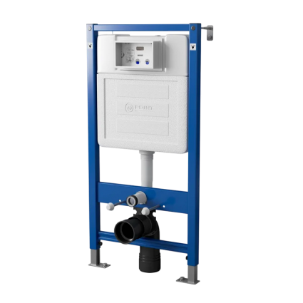 Система инсталляции для унитазов Point PN45122 с контейнером для гигиенических таблеток, 52.5x20x125.4 см,  в современном стиле