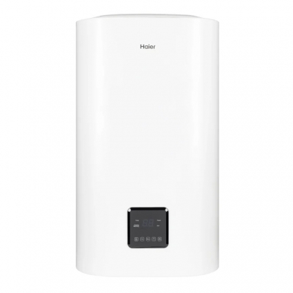 Накопительный водонагреватель Haier F6 INOX ES50V-F6 INOX электрический 2 кВт, погружной ТЭН, белый