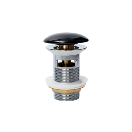 Донный клапан для раковины GID Minucia Bl100-1 глянцевый черный