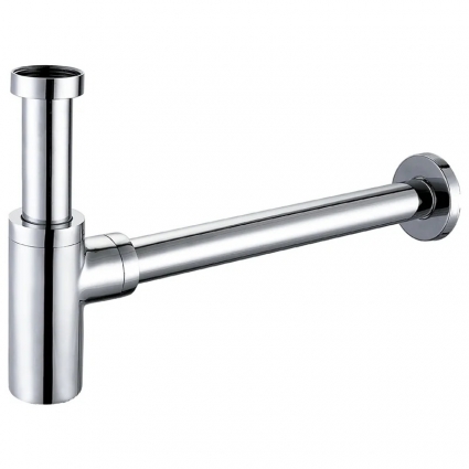 Сифон для раковины Clever Elegance 96174 хром выпуск боковой