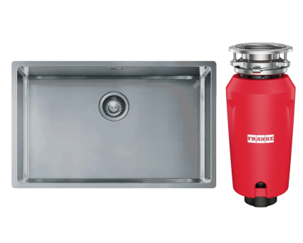 Комплект Мойка Franke Box BXX 210-68 нержавеющая сталь + Измельчитель 134.0715.095 полированная, прямоугольная