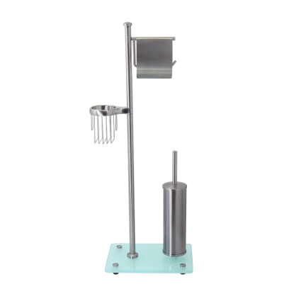 Стойка Wasserkraft Tauber 1264N никель хром, напольная