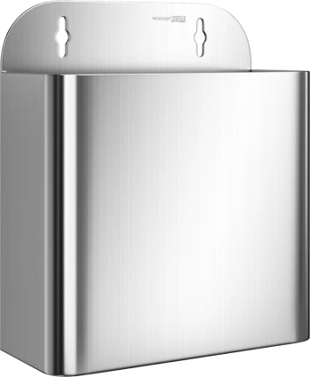 Урна Wasserkraft 10611 никель цвет сталь, подвесное