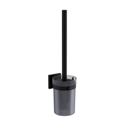 Ершик VitrA Root A4481136 черный матовый подвесной,  в современном стиле