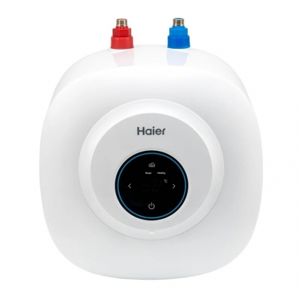 Накопительный водонагреватель Haier EQ2 ES15V-EQ2 электрический, с электронным управлением, 2.5 кВт, погружной ТЭН, белый