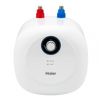 Накопительный водонагреватель Haier MQ2 ES10V-MQ2 электрический, с механическим управлением, погружной ТЭН, белый, с защитой от перегрева