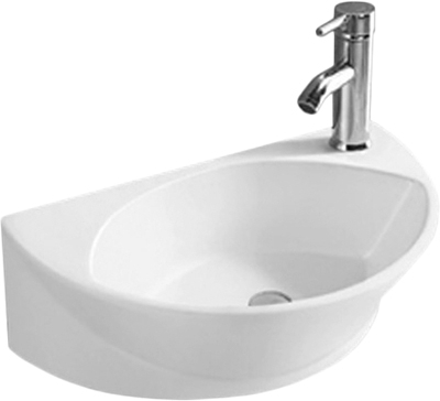 Рукомойник Melana MLN-7717X цвет белый, полукруглая