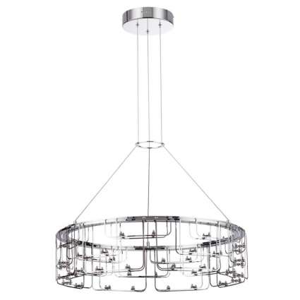 Подвесной светильник Odeon Light Hightech 7059/44L в стиле Хай-тек, цвет хром