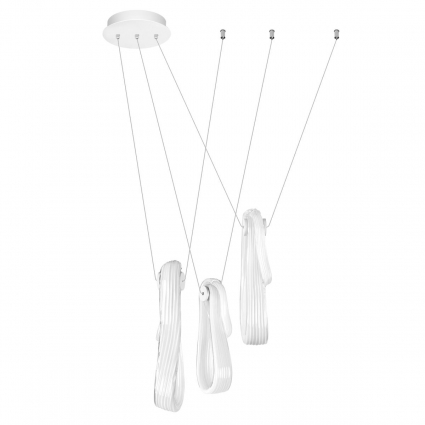 Подвесной светильник LOFT IT Series 10400/3 в стиле арт-деко, цвет белый