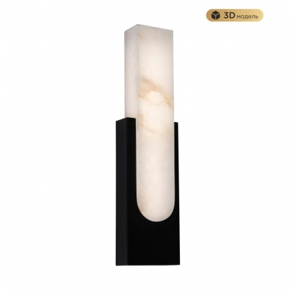Настенный светодиодный светильник Modelux Modestyle MS.103.400 BK в стиле модерн, цвет белый