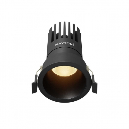 Встраиваемый светильник Maytoni Technical Dip DL118-15W-2.7K-B цвет черный