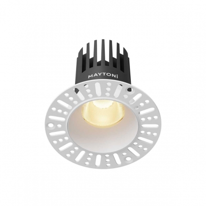 Встраиваемый светильник Maytoni Technical Dip DL121-15W-2.7K-TRS-W цвет белый