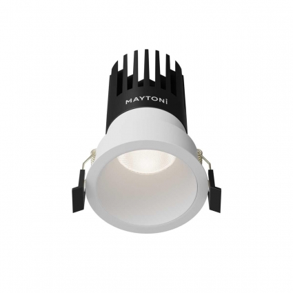 Встраиваемый светильник Maytoni Technical Dip DL118-15W-4K-W цвет белый