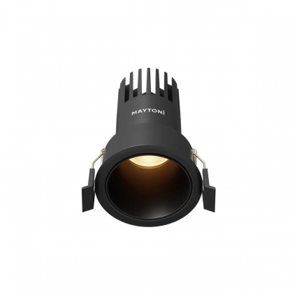 Встраиваемый светильник Maytoni Technical Dip DL116-10W-2.7K-B цвет черный