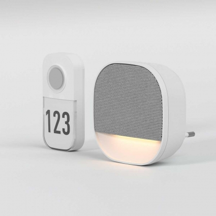 Дверной звонок Elektrostandard a070643 в стиле модерн, цвет белый