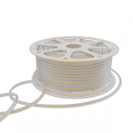 Светодиодная влагозащищенная лента Apeyron 11W/m 288LED/m COB хододный белый 50M 17-56 цвет белый, мощность 550 Вт