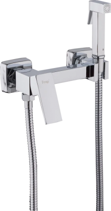 Гигиенический душ Frap F7504 со смесителем хром, 1 режим