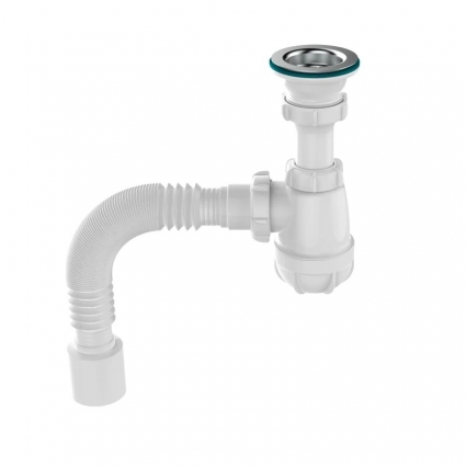 Сифон для раковины Aquant Standart S0110-35-MR хром