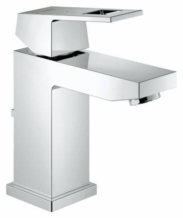 Смеситель Grohe Eurocube для раковины однорычажный, хром, высота излива 9.4 см
