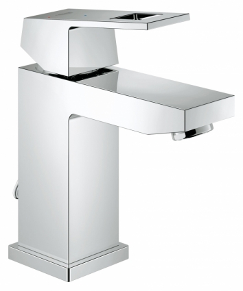 Смеситель Grohe Eurocube для раковины однорычажный, хром, высота излива 9.4 см
