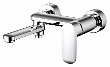 Смеситель Bravat Opal F6125183CP-01 для ванны с душем, однорычажный, хром