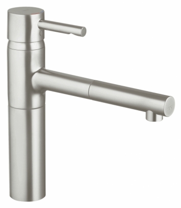 Смеситель Grohe Essence для кухонной мойки однорычажный, матовый