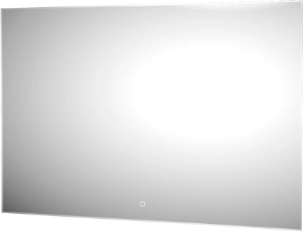 Зеркало Defesto Glow DF 2520SH 120х80 с LED-подсветкой, 3000 K, сенсорный выключатель