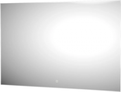 Зеркало Defesto Glow DF 2510SH 120х80 с LED-подсветкой, 4 500 K, сенсорный выключатель