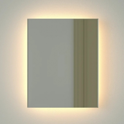 Зеркало Defesto Glow DF 2511 40х50 с LED-подсветкой, 3000 K, без выключателя