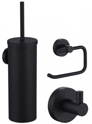 Набор Wonzon & Woghand WW-8100-BL 3 предмета, черный матовый, подвесная
