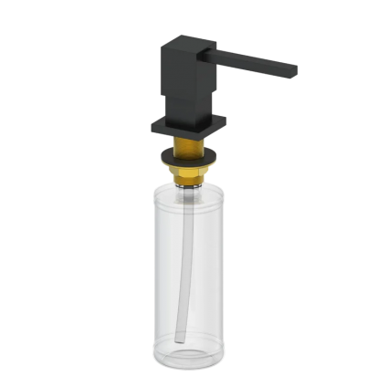 Дозатор Wonzon & Woghand WW-88SD01-MB черный матовый встраиваемый,  в современном стиле
