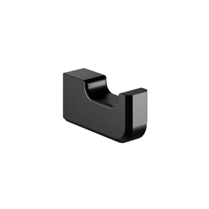 Крючок Wonzon & Woghand WW-V3301-MB черный матовый в современном стиле