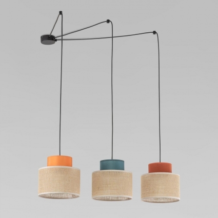 Подвесная люстра TK Lighting 3140 Duo цвет разноцветный, мощность 45 Вт