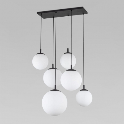 Подвесная люстра TK Lighting 4793 Esme в современном стиле, цвет белый, мощность 90 Вт