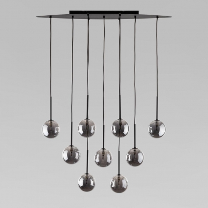 Подвесная люстра TK Lighting 6148 Estera в современном стиле, цвет серый