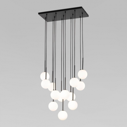 Подвесная люстра TK Lighting 10079 Martin в современном стиле, цвет белый