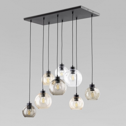 Подвесная люстра TK Lighting 2834 Cubus в современном стиле, цвет желтый, мощность 120 Вт