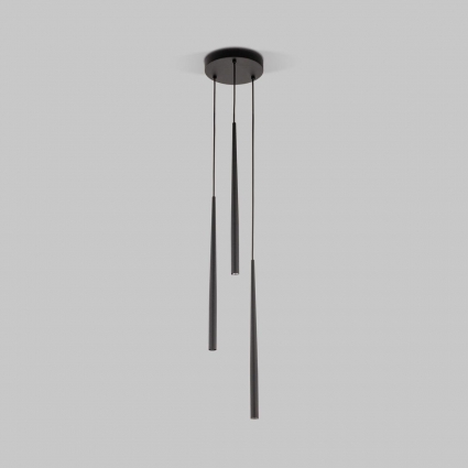 Подвесная люстра TK Lighting 10113 Piano цвет черный, мощность 24 Вт